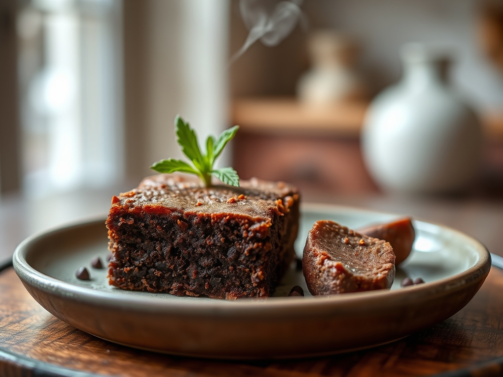 Brownie de chocolate meloso