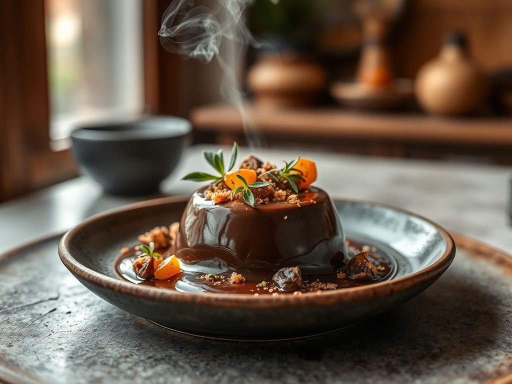 Chocolate a la taza espeso