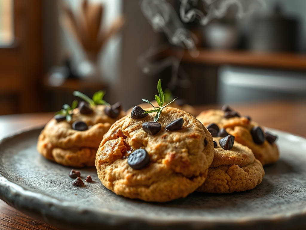 Cookies con chips de chocolate