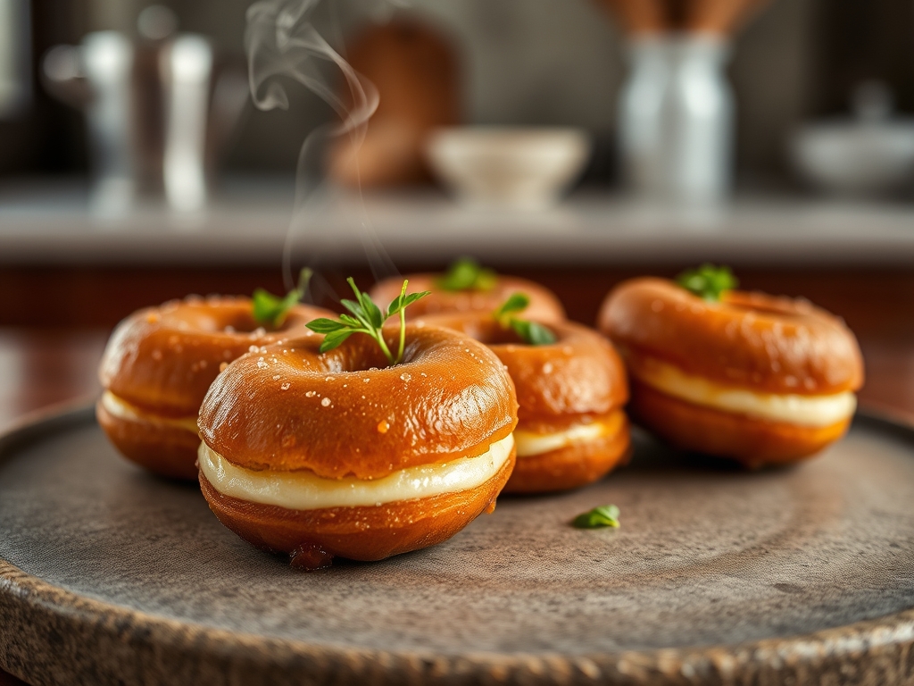 Donuts caseros de azúcar