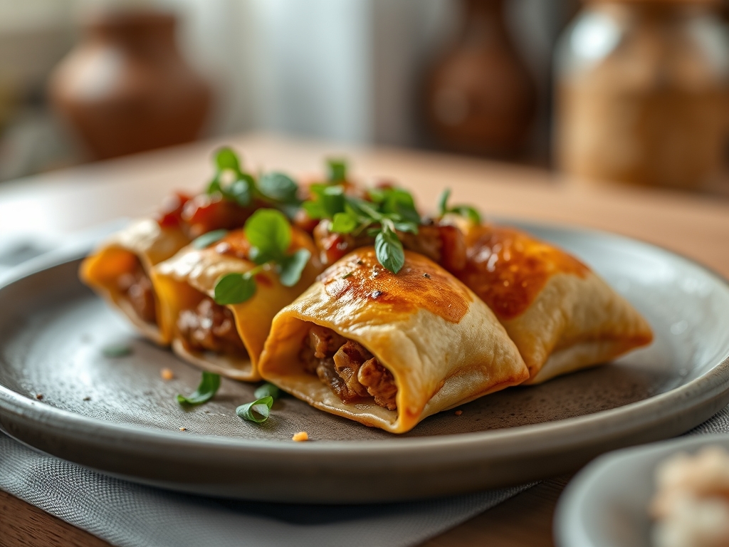 Empanadillas fritas de carne
