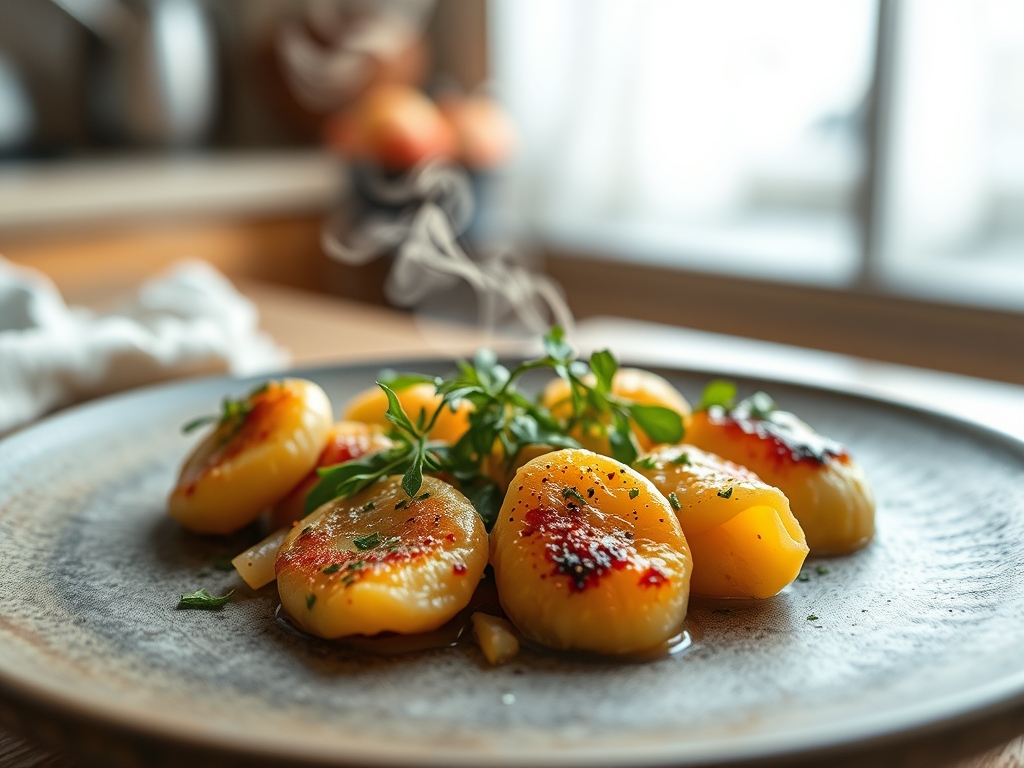 Gnocchis hechos a mano