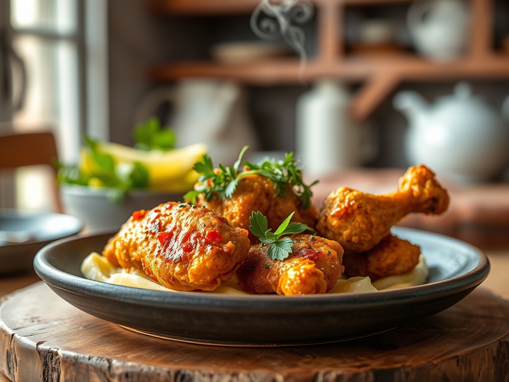 Pollo frito extra crujiente