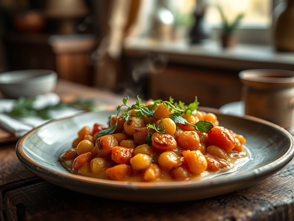 Potaje de garbanzos real