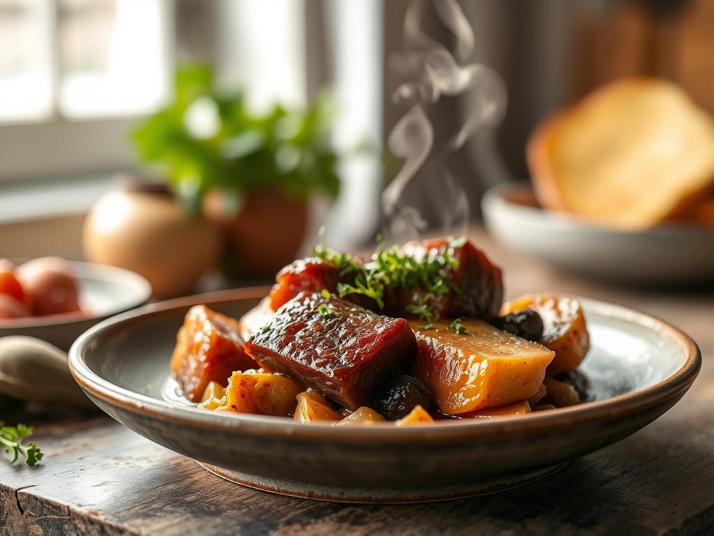 Rabo de toro estofado