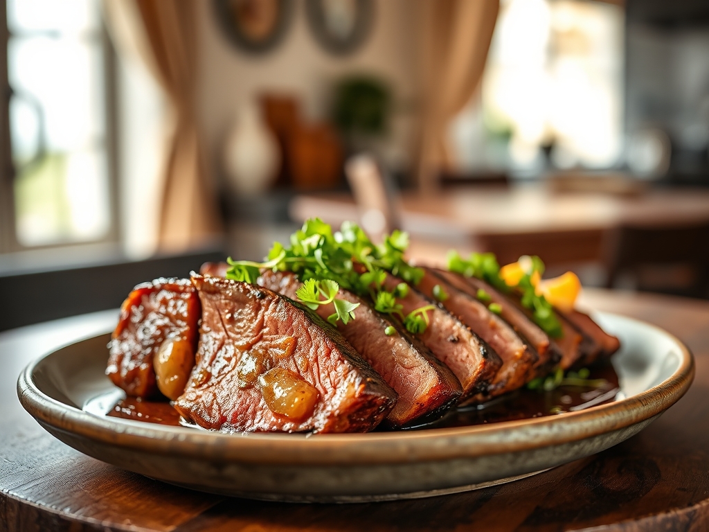 Roast beef rosado pro