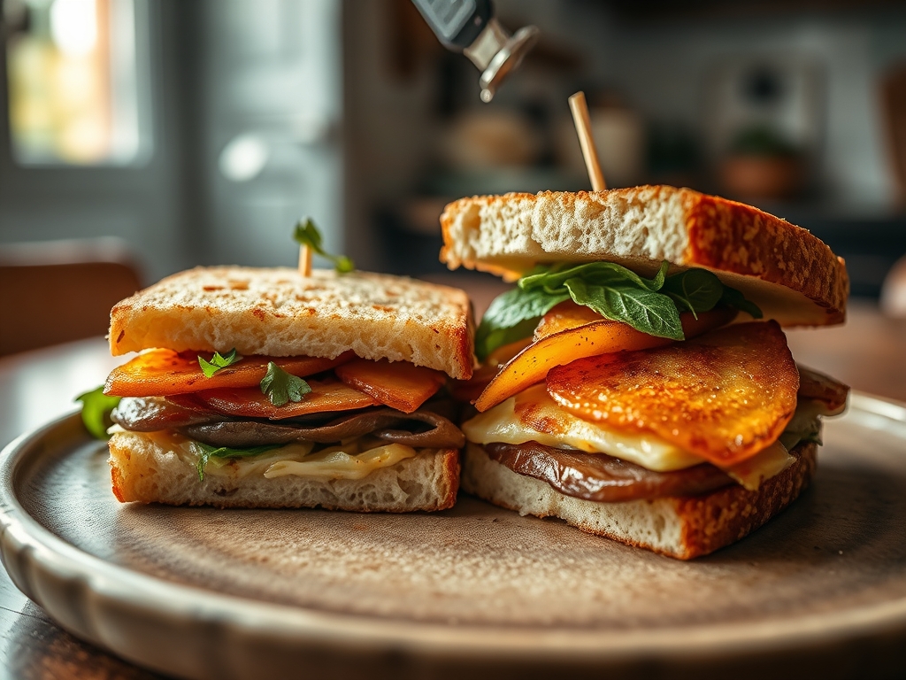 Sándwich Club de tres pisos