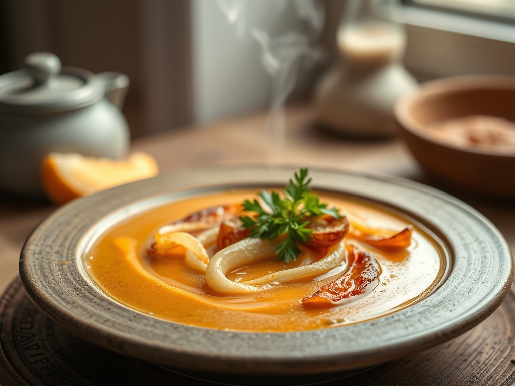 Sopa de cebolla francesa