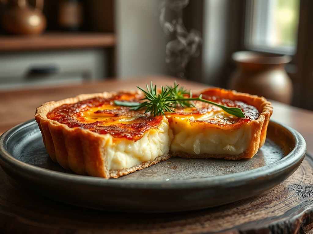 Tarta de queso de la Viña