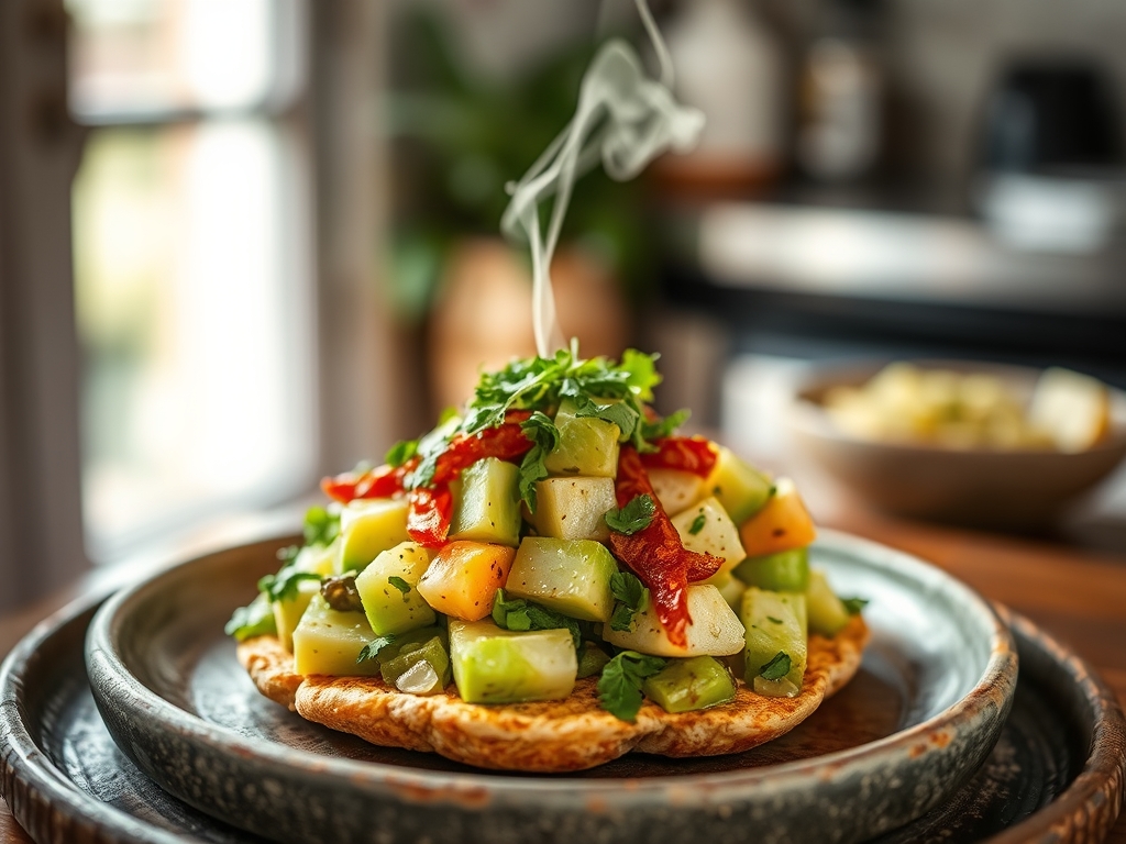 Tostada de aguacate pro