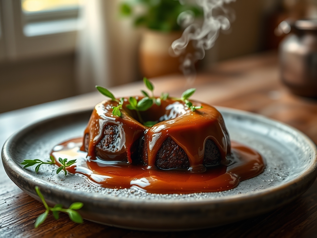 Coulant de chocolate fundido