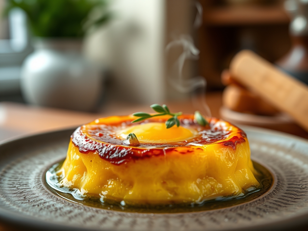 Flan de huevo tradicional