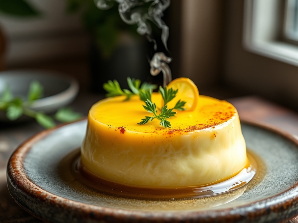 Mousse de limón refrescante
