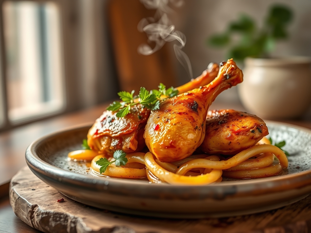 Pollo al chilindrón de Aragón